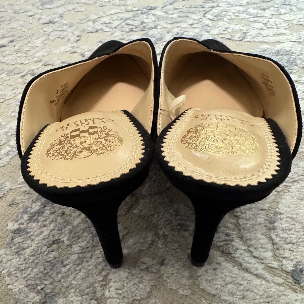 Elegant Black Women's Heels - Vince Camuto - Picture 2 of 8